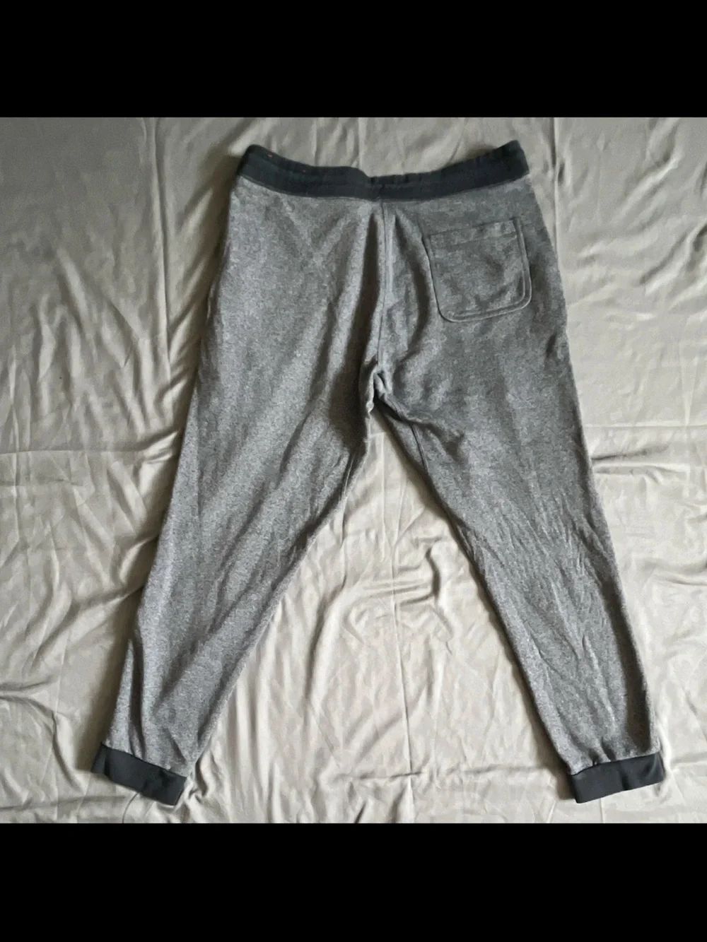 Nike Men's Jogger Sweatpants Gray Black M